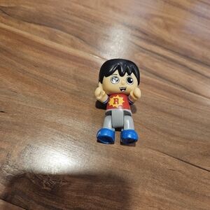 Kids Ryan's World Toy Figure with Red and Blue Outfit